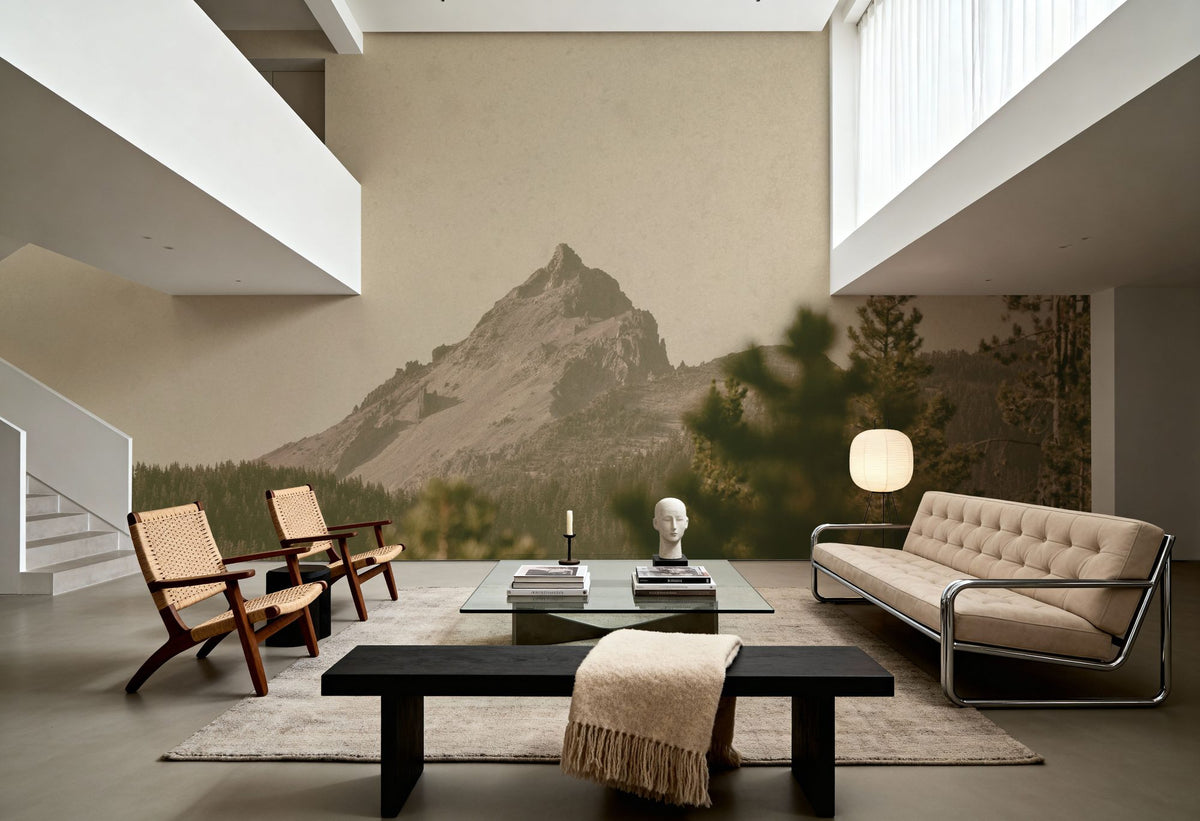 Mountainous II Mural Wallpaper - room preview 05