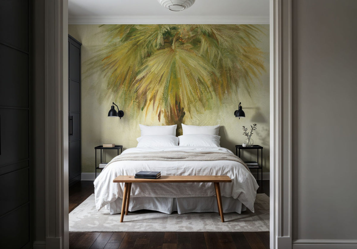 Mirage Palm I Mural Wallpaper - room preview 05
