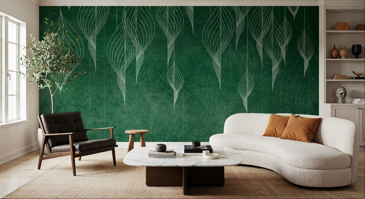 Winter Ornaments Mural Wallpaper - room preview 05