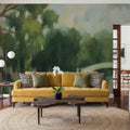 Willows by the Bridge Mural Wallpaper - room preview 05