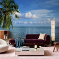 Coconut Shore Mural Wallpaper - room preview 05