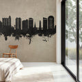 Sarasota Florida Skyline Concrete Mural Wallpaper - room preview 05