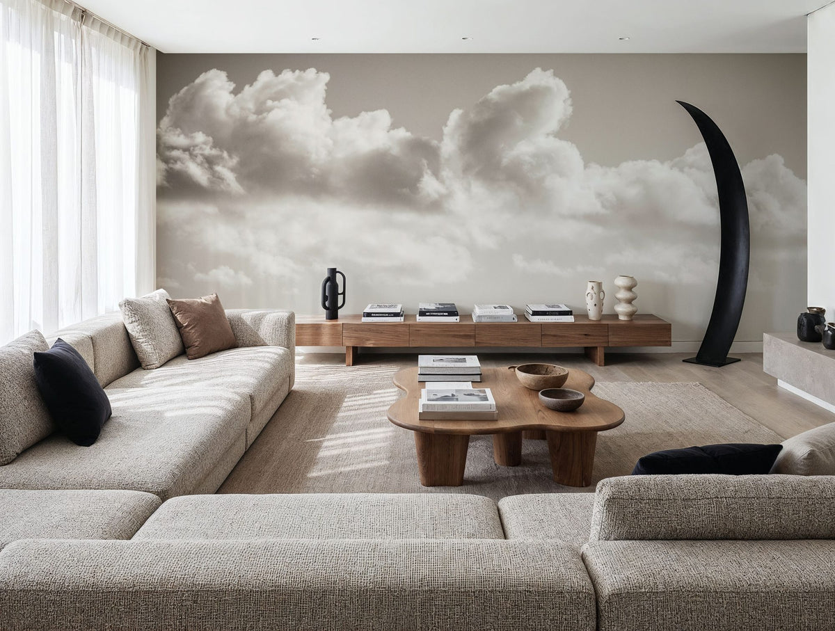 Venice Beach BW Mural Wallpaper - room preview 05