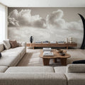Venice Beach BW Mural Wallpaper - room preview 05