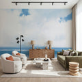 Cloudy Clouds Mural Wallpaper - room preview 05
