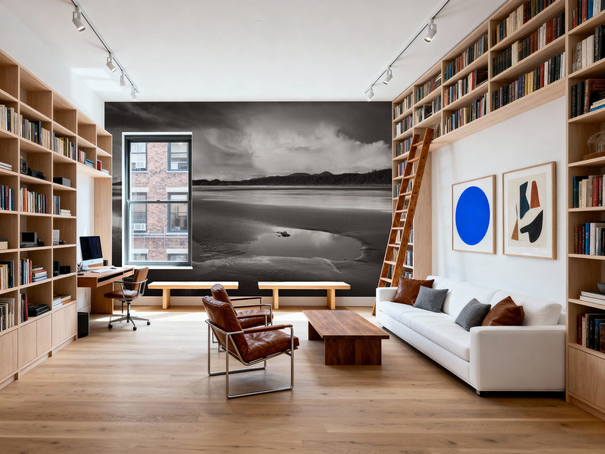 Clearing Storm on Washington Coast IV Mural Wallpaper - room preview 05