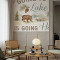 Lake Retreat VII Mural Wallpaper - room preview 05