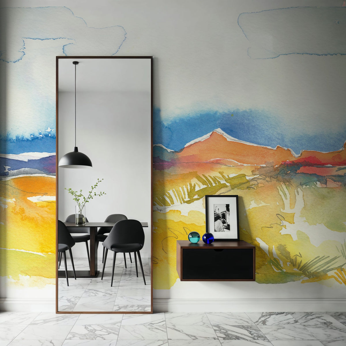 Mesa View I Mural Wallpaper - room preview 05