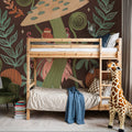 Floralscape Fairies III Dark Mural Wallpaper - room preview 05