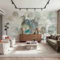Eucalyptus III on Shiplap Mural Wallpaper - room preview 05