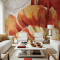 Spring Tulips Red II Mural Wallpaper - room preview 05