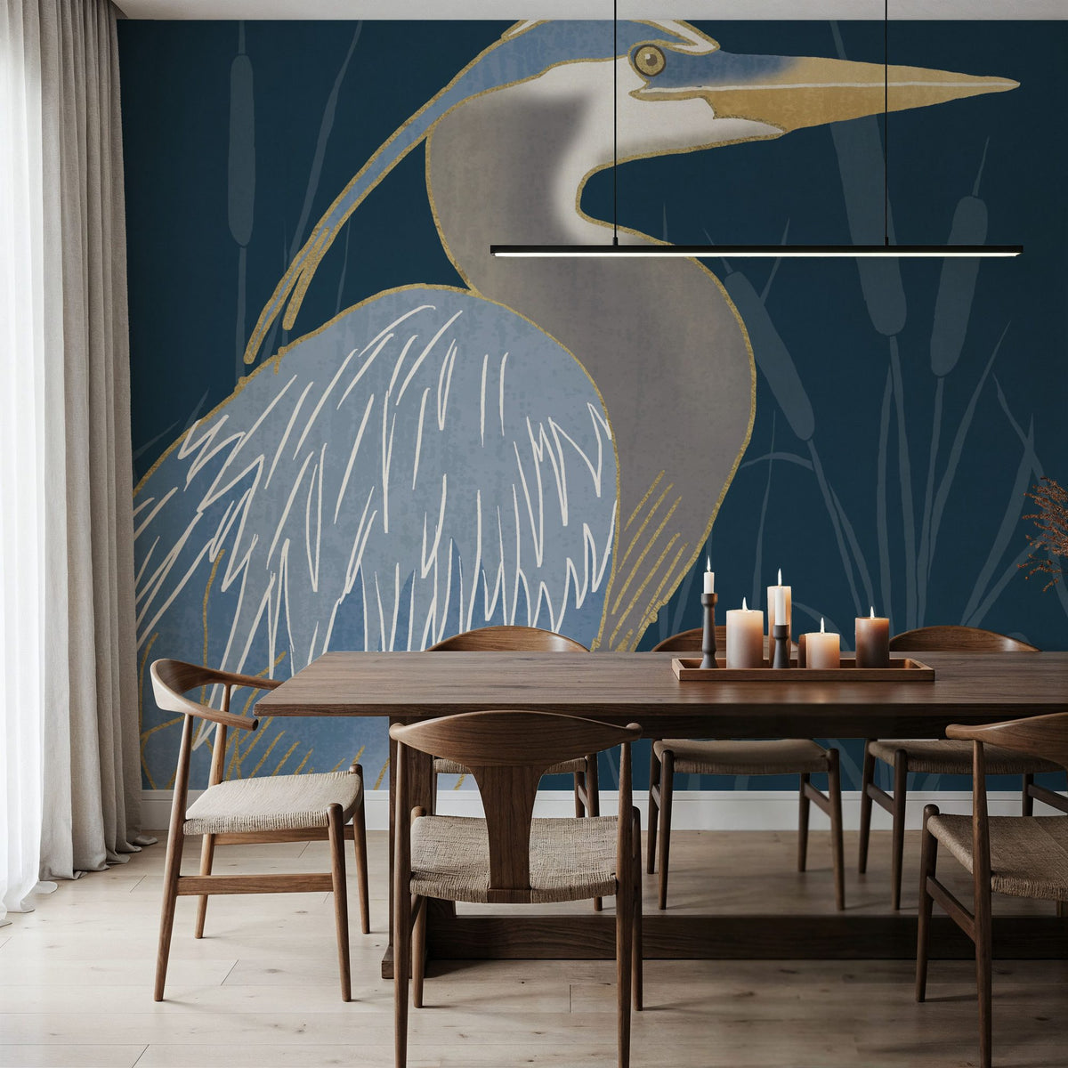 By the Shore II Mural Wallpaper - room preview 05