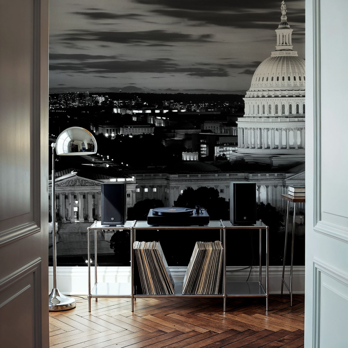 Capital Twilight Mural Wallpaper - room preview 05