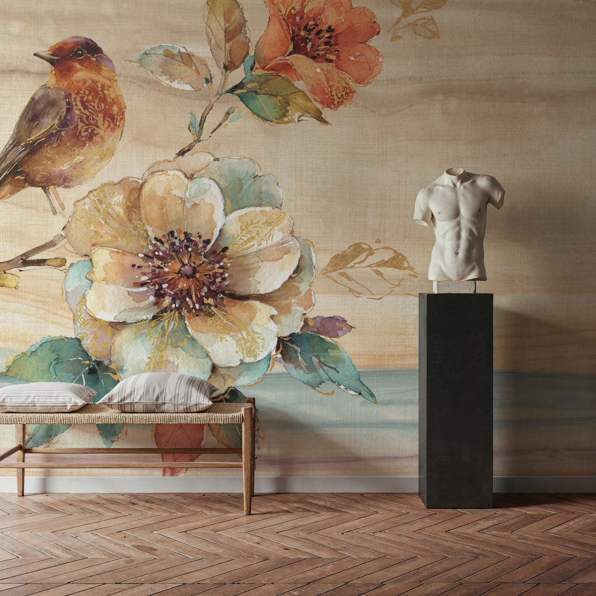 Spiced Nature XV Mural Wallpaper - room preview 05