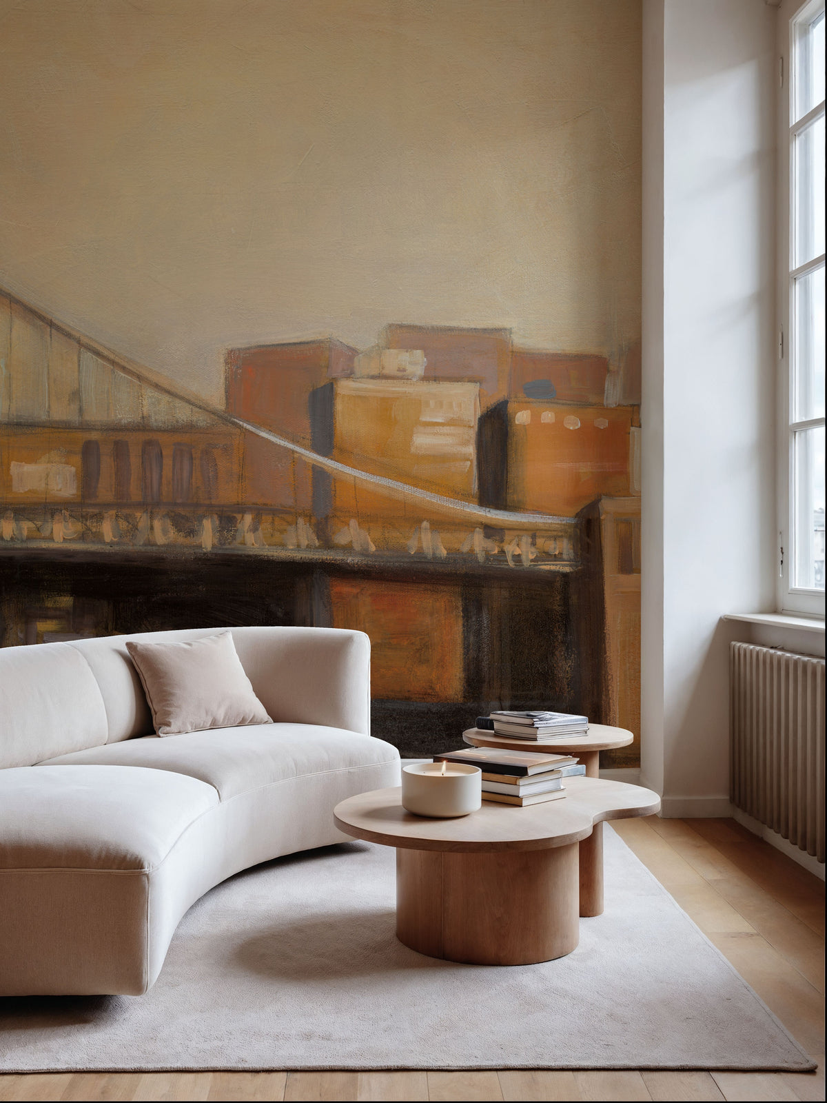 NYC After Dawn Crop Mural Wallpaper - room preview 05