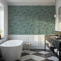 Root Wood, Green Mural Wallpaper - room preview 05