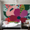 Pretty Florals III Mural Wallpaper - room preview 05