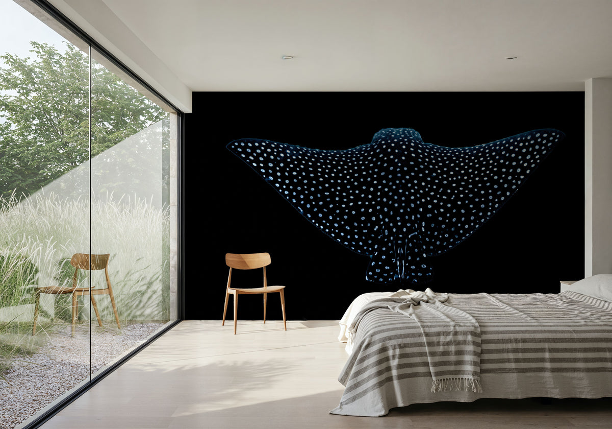 Eagle Ray Sway Mural Wallpaper - room preview 05