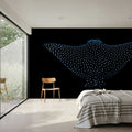 Eagle Ray Sway Mural Wallpaper - room preview 05