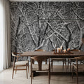 Snow Branches Mural Wallpaper - room preview 05