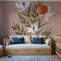 Pretty Little Flower IV Mural Wallpaper - room preview 05