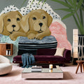 Laundry Dogs Mural Wallpaper - room preview 05