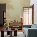 Riverbank Oak Landscape, Oat Mural Wallpaper - room preview 05