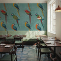 Parrot Paradise III Mural Wallpaper - room preview 05