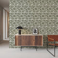 Moulin, Forest Green Mural Wallpaper - room preview 05