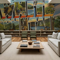 Greetings From White Mountains Mural Wallpaper - room preview 05