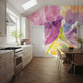 Spring Abstracts Florals I Mural Wallpaper - room preview 05