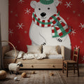 Festive Christmas III Mural Wallpaper - room preview 05