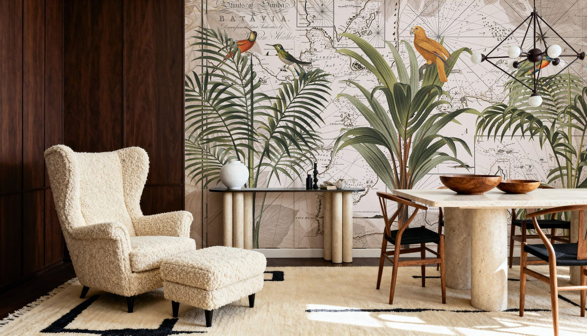 Indonesia Jungle Paradise No1 Mural Wallpaper - room preview 05