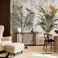 Indonesia Jungle Paradise No1 Mural Wallpaper - room preview 05