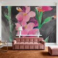 Midnight Blooms II Mural Wallpaper - room preview 05