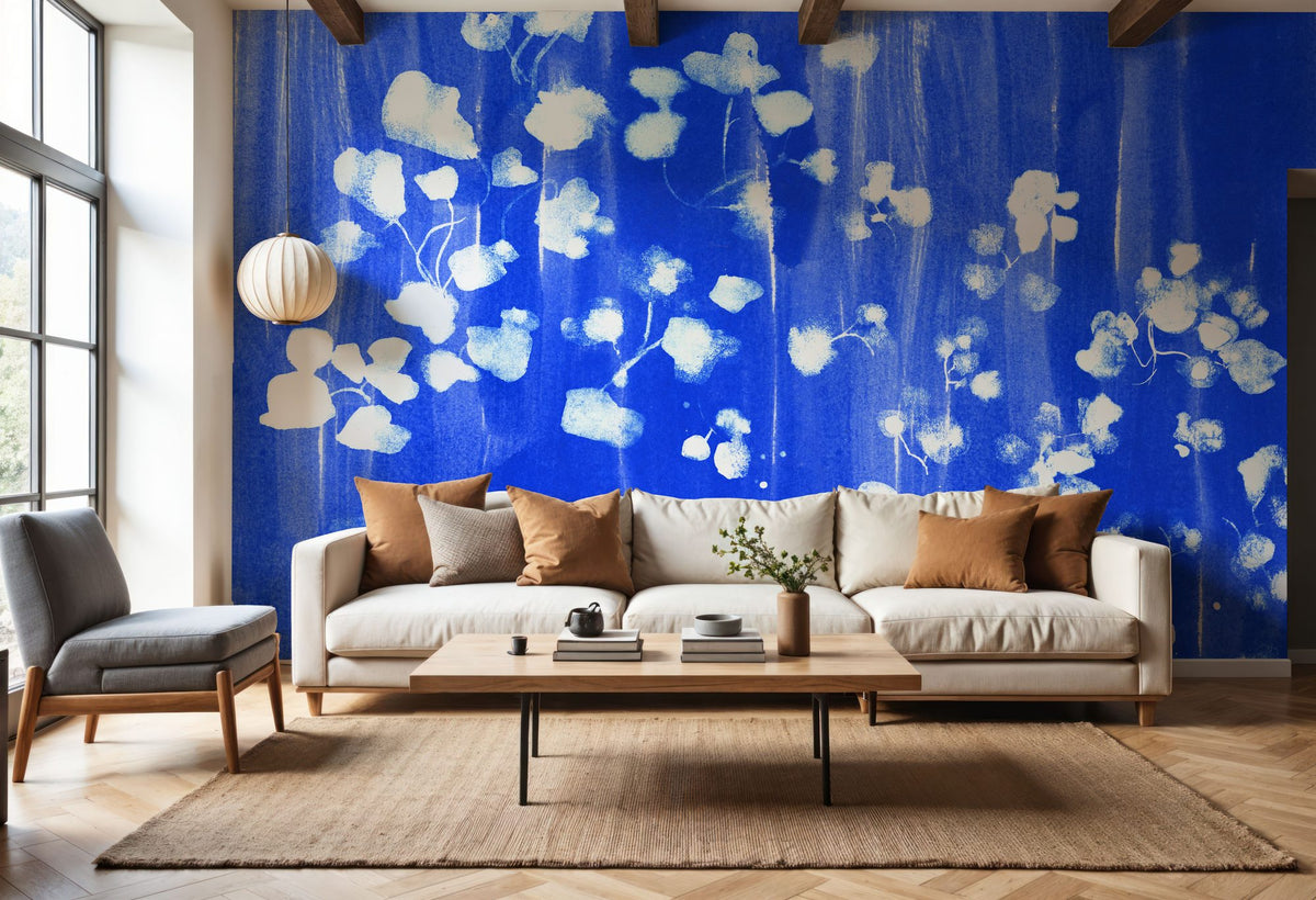 Singing Leaves Mural Wallpaper - room preview 05