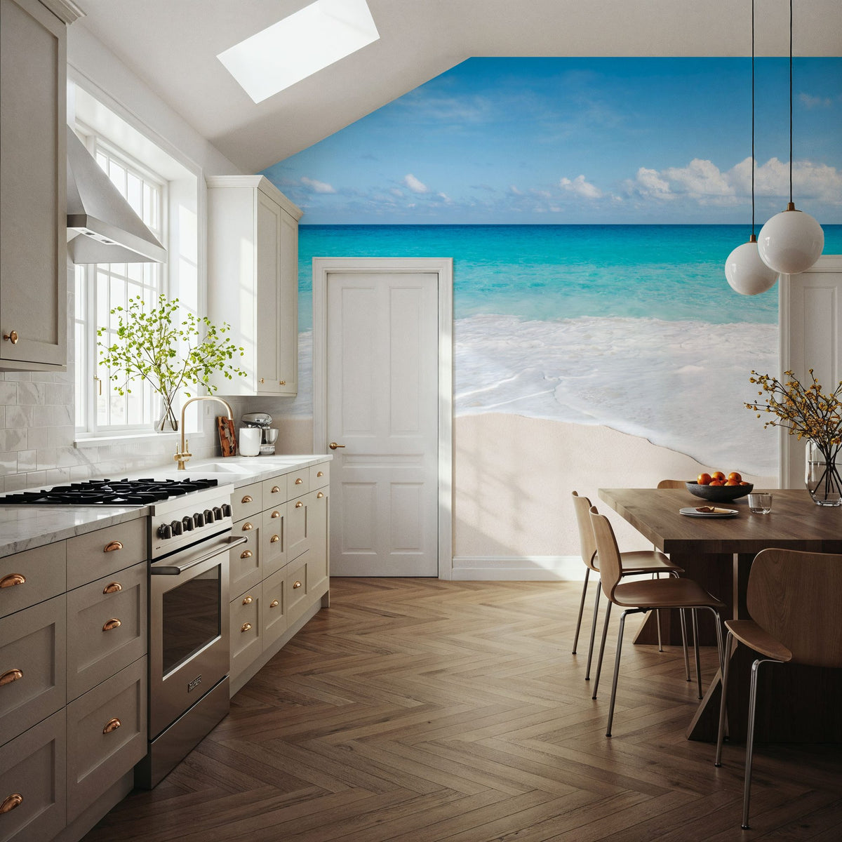 Gone to the Beach Mural Wallpaper - room preview 05