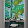 Lively Leaves Mural Wallpaper - room preview 05