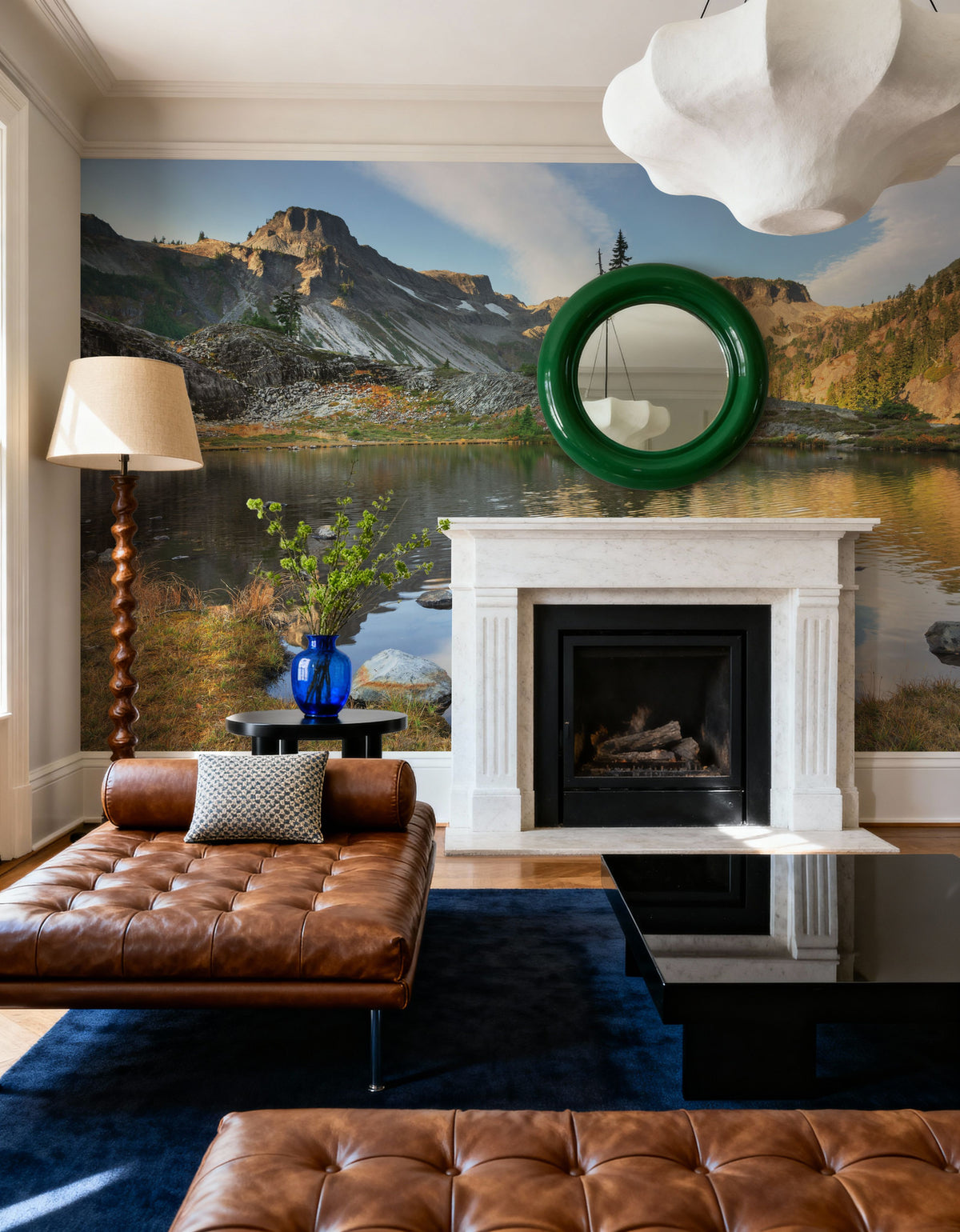Heather Meadow Mural Wallpaper - room preview 05