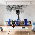 Wonderful Wildflowers VI Neutral Mural Wallpaper - room preview 05