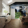 Waterfall Bloom Mural Wallpaper - room preview 05