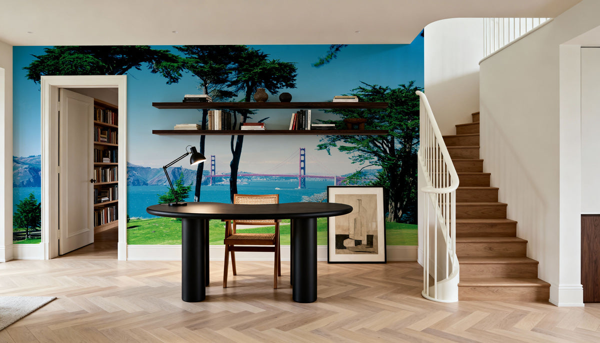 Golden Gate Fairway Mural Wallpaper - room preview 05