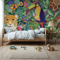 Hello From the Jungle Mural Wallpaper - room preview 05