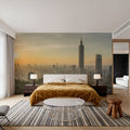 Taipei Sunset Mural Wallpaper - room preview 05