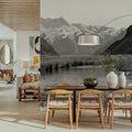 Mountain Stream Serenity Mural Wallpaper - room preview 05