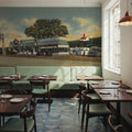 Greetings From Red Apple Rest Mural Wallpaper - room preview 05