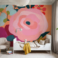 Pretty Florals II Mural Wallpaper - room preview 05