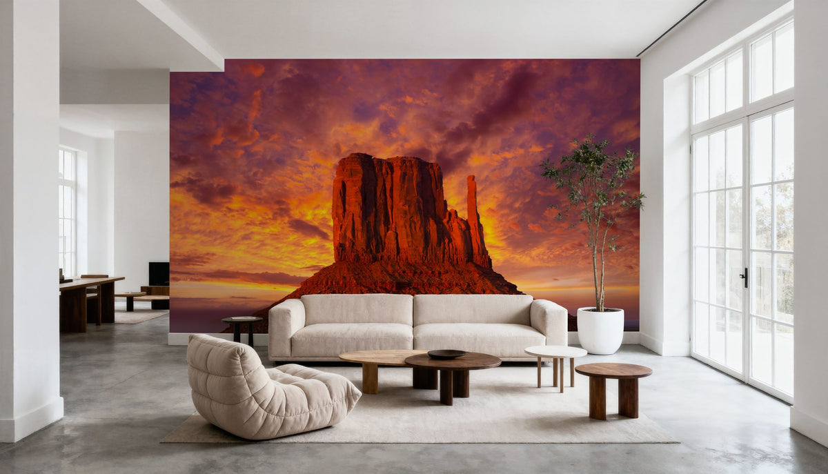 Utah Sky Mural Wallpaper - room preview 05