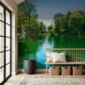 Boston Common Lake Mural Wallpaper - room preview 05