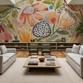 Forte Florals II Mural Wallpaper - room preview 05